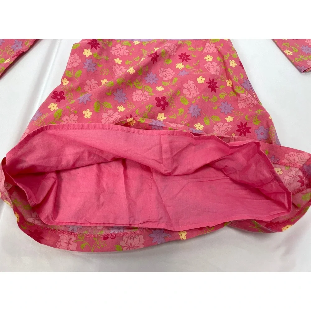 American Girl Dress for Girls Child Sz 8 Meet Chrissa Maxwell Pink Floral